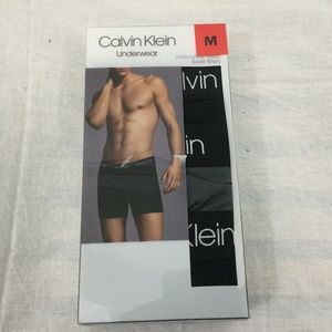 Calvin Klein Mens Underwear M Boxer Briefs OPEN 3